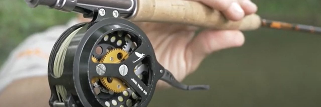 MOULINET PECHE A LA MOUCHE FLY MATIC EXPORT REMONTAGE