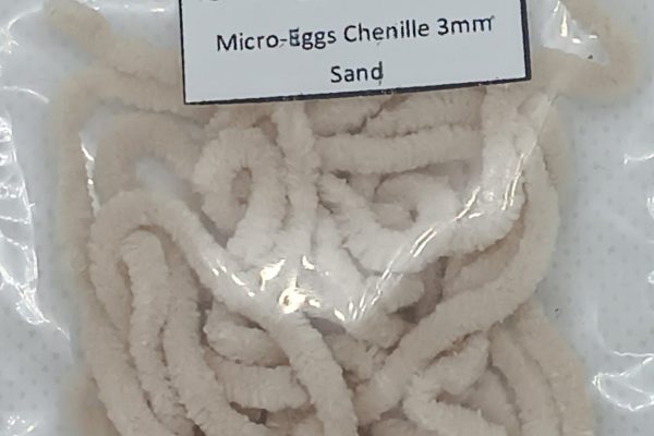 Micro-eggs chenille 3mm Sand